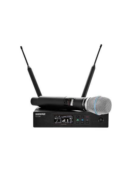 QLXD2/B87C=-K51 QLXD2 Handheld Transmitter with BETA87C, 100 m Range, 606 to 670 MHz, Frequency Rating: 606 to 670MHz, 2 image